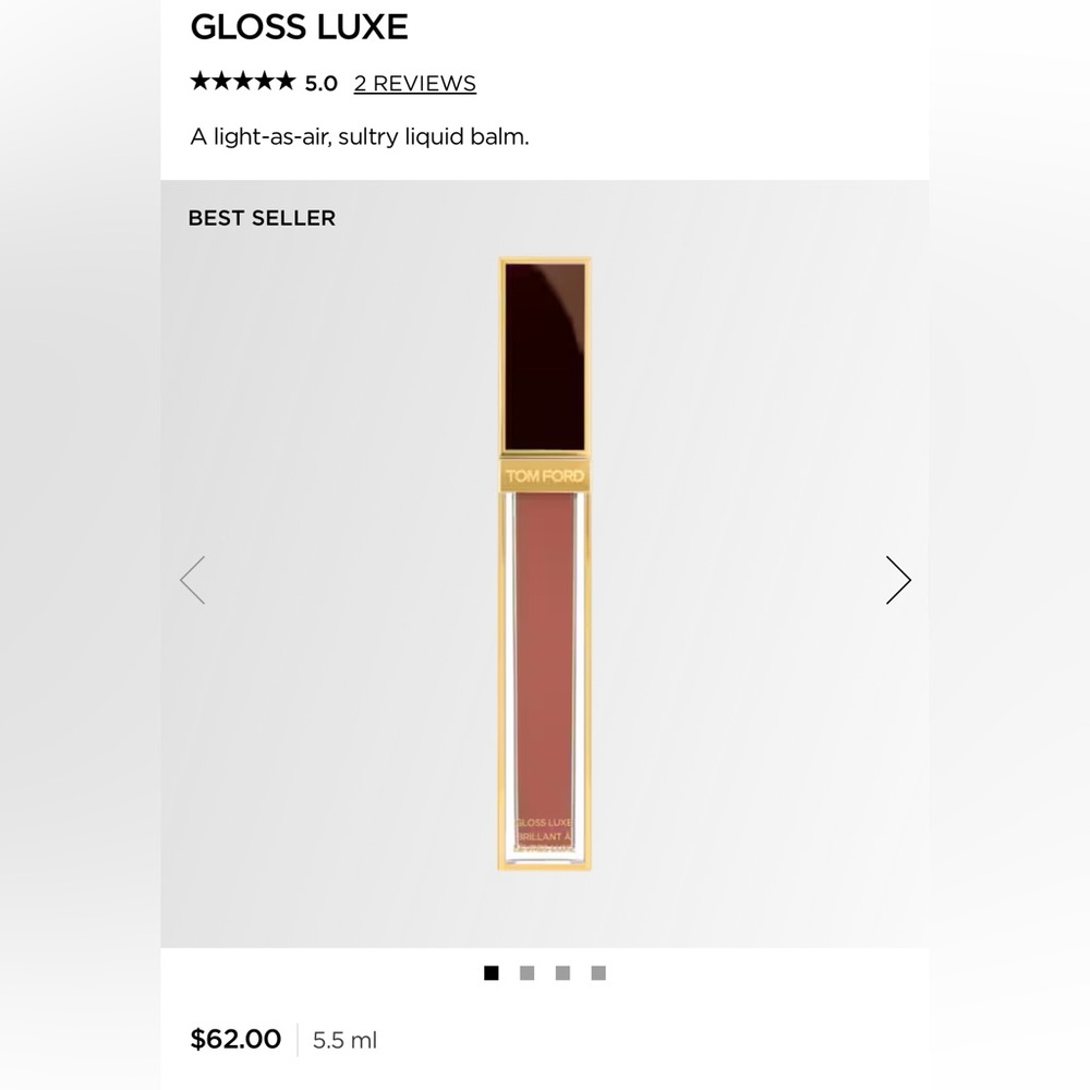 NEW Tom Ford Inhibition Gloss Luxe